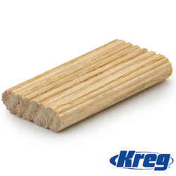 Kreg Kt0822-150-50 Καβιλιές Οβάλ 8x22mm 50τεμ Mortisemate Kltj100