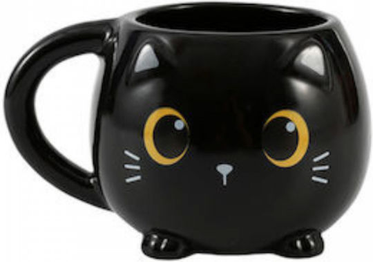 Чаша Керамична 410ml Black Cat Chunky I-total Xl2568a