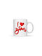 Mug "I Love You" Design