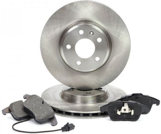 Set Discuri Plăcuțe Frână Partea Din Față Audi A4 A5 8k0698151f
