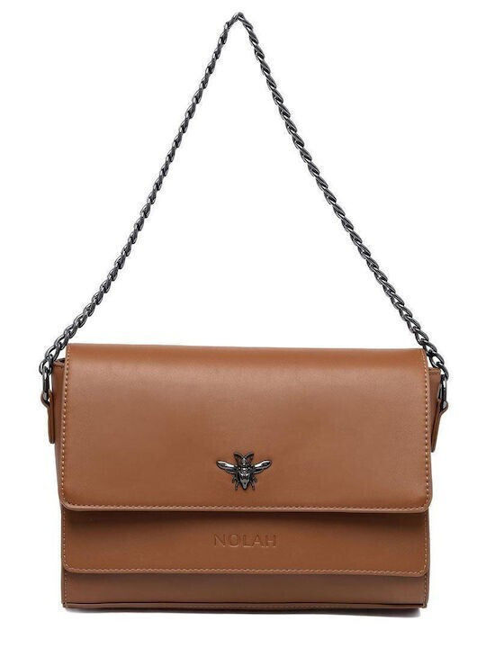 Nolah Eva Women's Shoulder Bag Brown