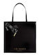 Knot Bow Women's Handbag Black