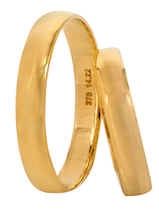 Tasoulis Jewellery Collection Βέρα από Χρυσό 9Κ