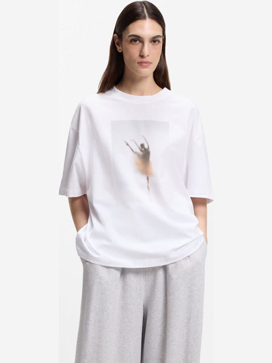 Boss Women's Cotton White Blouse