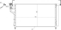 Ψυγείο Κλιματισμού Hyundai H1 2.5 07 976064h200