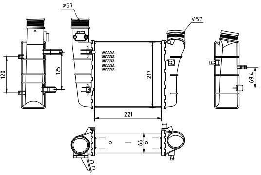 Hart Hart Luftsensor Für Auto-Motorsensor Für Audi A4