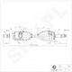 Ημιαξόνιο Nissan Navara Np300 Pathfinder Iii Εμπρός Αριστερό Δεξί 391005x20a