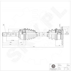 Ημιαξόνιο Μετάδοσης Κίνησης Mitsubishi L200 Pajero Ii Pajero Sport Εμπρός Δεξιά Mb620834 Ημιαξόνιο Μετάδοσης Κίνησης Mitsubishi L200 Pajero Ii Pajero Sport Εμπρός Δεξιά Mb620834