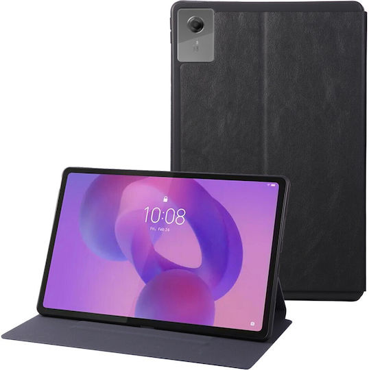Калъф Lenovo Idea Tab Plus Oem Флип Калъф Синтетична Кожа Pu Tpu Черен Стойка