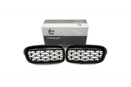 Capotă Motor Diamant Negru Lucios BMW 3 F30 51137255411