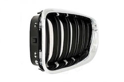 Mască Radiator BMW 6 F06/F12 Set Stânga Sau Dreapta Dublă Bandă Negru Cromat 51712297592