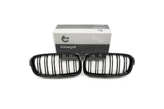 Capot Motor Dublă Bandă Neagră Lucioasă BMW 3 F30 51137255411