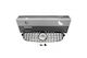 Gtr Radiator Mask Silver Position Camera for Mercedes C-Class W205 Facelift 2019-Present