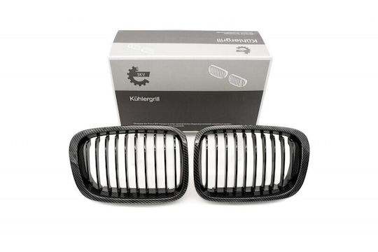 Falsă Acoperire Capotă Motor Bandă Unică Din Fibră De Carbon BMW 3 E46 51138208490