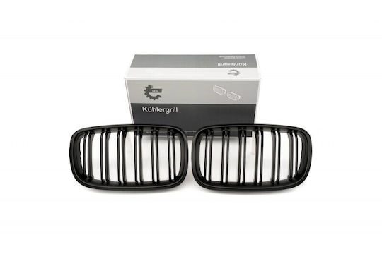 Καλυμμα Κινητηρα Διπλή Λωρίδα Μαύρη Ματ Bmw X5 E70 51712150246