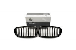 Κάλυμμα Κινητήρα Μονή Λωρίδα Μαύρο Ματ Bmw 5 F10 51137261356