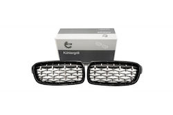 Capotă Motor Diamant Negru Lucios Argintiu BMW 3 F30 51137255411