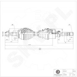 Άξονας Μετάδοσης Κίνησης Fiat Ducato Εμπρός Δεξιά 1366928080 Άξονας Μετάδοσης Κίνησης Fiat Ducato Εμπρός Δεξιά 1366928080