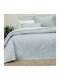 Borea Margot Coverlet Double Polyester Blue 220x240cm