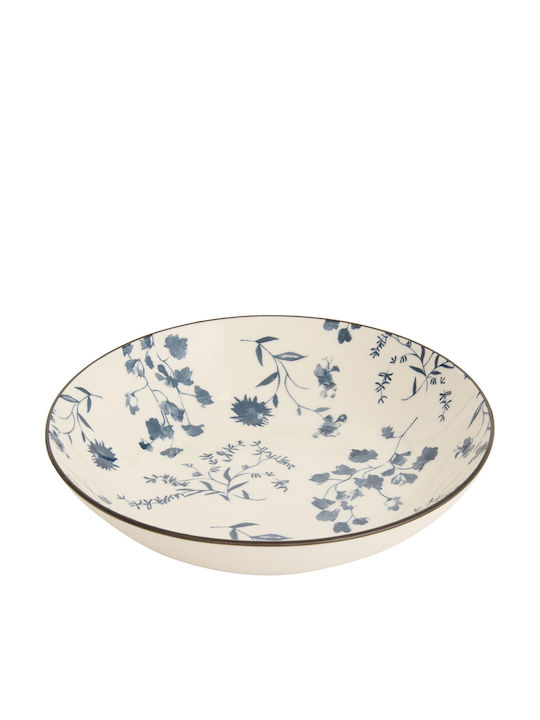 Soup Plate 20cm S-d Umami Flower 217080a 20cm Porcelain