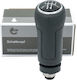 Vw Polo 9n 6q1711113 5b Black Chrome Car Shift Knob