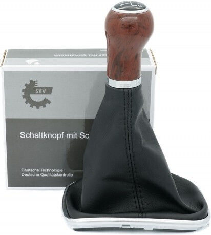 Mânere Schimbător Viteze Sac Vw Golf Iv Bora I 1j0711113 5b Lemn Crom Inel Cadru Crom 1j0711113