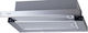 Tesy Einziehbare Abzugshaube Recycling 60cm Inox
