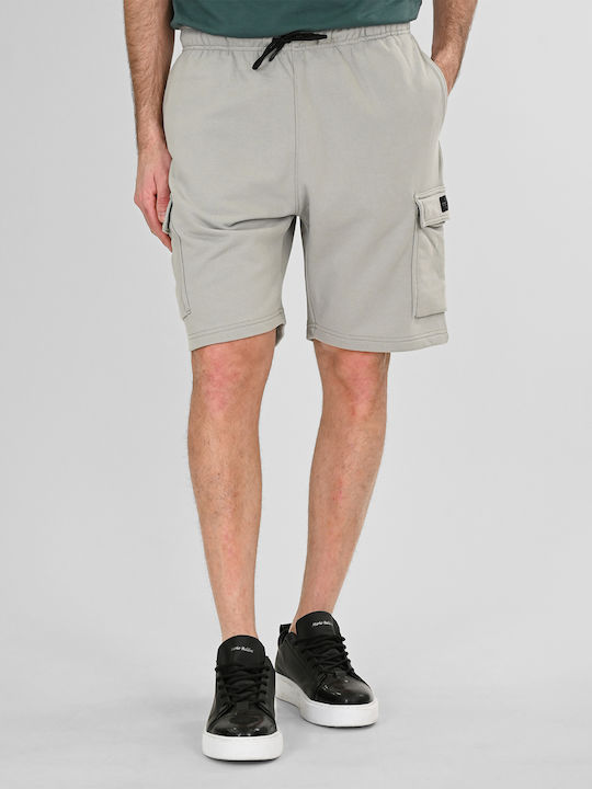 Double Men's Gray Bermuda