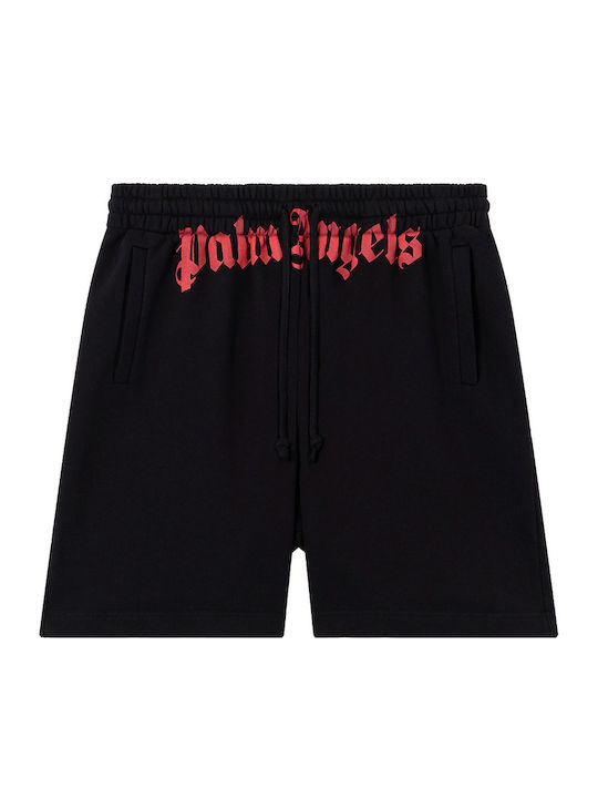 Palm Angels Pantalon Scurt Bărbat Negru Palm Angels Pantalon Scurt Bărbat Negru