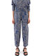 Damen Hochgebirge Stoff Hose Schwarz