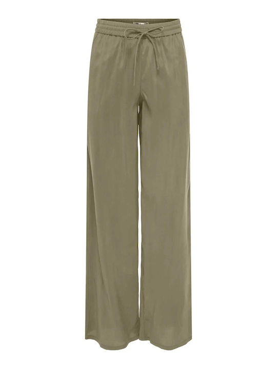 Only Breites Damen Stoffhose in Breiter Bein St...