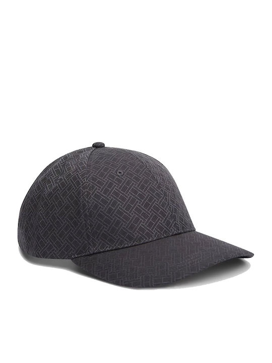 Tommy Hilfiger Flag Jacquard Baseball Cap Men Tommy Hilfiger Μαυρο Am0am14100-bds
