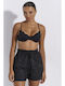 Jeannette Lingerie Summer Women's Pyjama Set Black