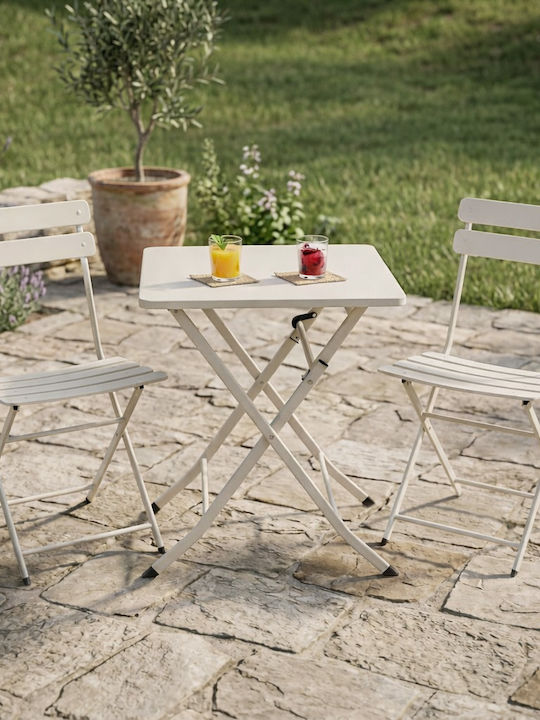 Garten- und Outdoor-Möbelsets für kleinen Raum Riviera 3 Stück Beige