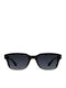 Meller Luma Ochelari De Soare Pentru Bărbați Cu Ramă Din Plastic Maro Tartarugă Și Lentile Negre Polarized