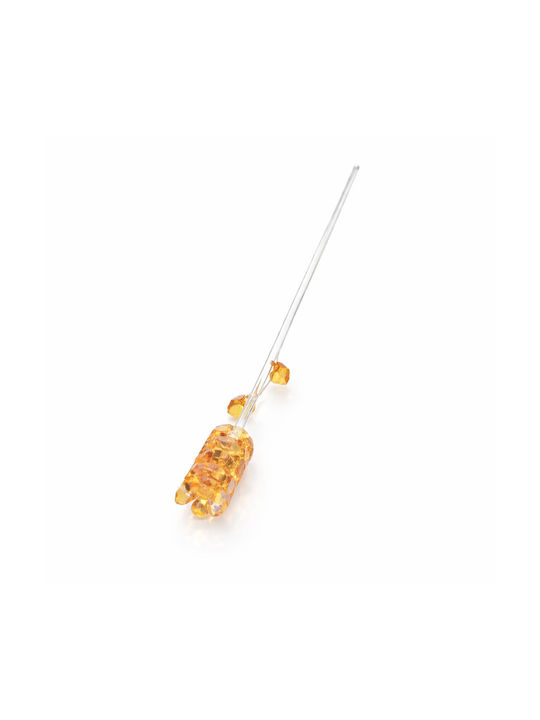 Διακοσμητικό Στάχυ Κρυστάλλινο Μελί 2x48εκ Boda Crystal