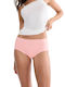 Micro Hohe Taille Damen-Slip Rosa