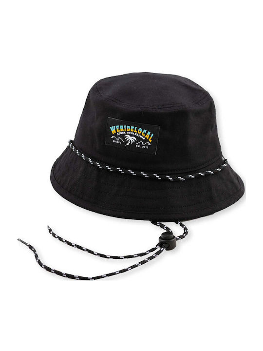 We Ride Local Kids' Bucket Fabric Hat Black