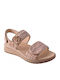 Γυναικεία Σανδάλια Flatforms Μπεζ