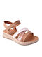 Δερμάτινα Γυναικεία Σανδάλια Flatforms