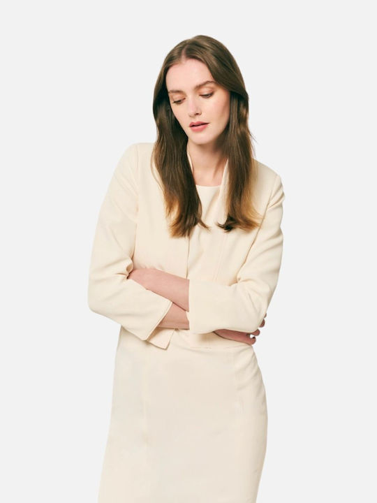 Forel Forel Damen Blazer Beige