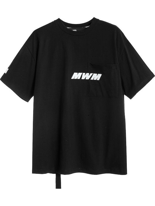 T-shirt Μαύρο