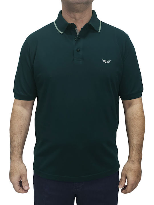 Side Effect Polo Μπλούζα Κοντομάνικη Πετρόλ