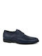 Leather Men's Dress Shoes Blue 6040-4-blue