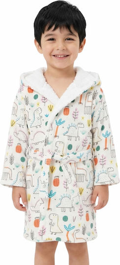 Minilori Baby Kids Bathrobe Multicolour with Hood