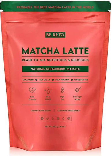 BeKeto Matcha Latte Συμπλήρωμα για την Υγεία των Αρθρώσεων 250gr Matcha
