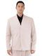 Summer Men's Suit Jacket with Regular Fit Beige 60.0424.4110 Beige