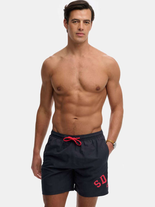 Superdry Swim Men's Swimwear Shorts Blue with P...