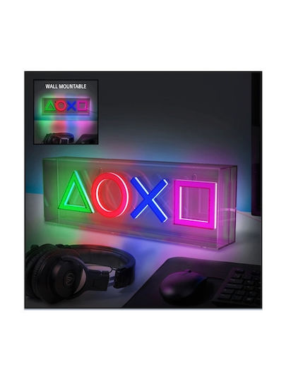 Paladone Playstation Led Neon Light #pp12716ps