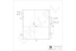 Ψυγείο Κλιματισμού Dodge Nitro Αφυγραντήρα 68003971aa